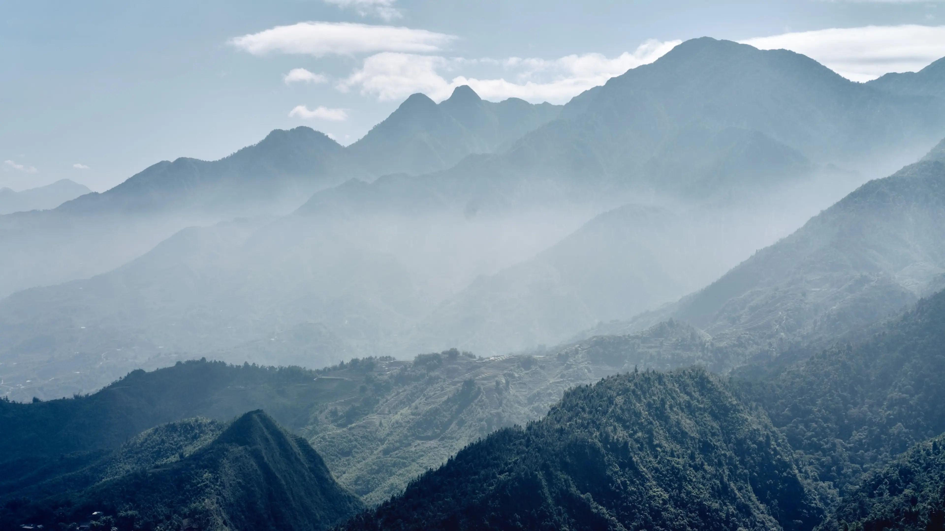 The mountain of Northern Vietnam