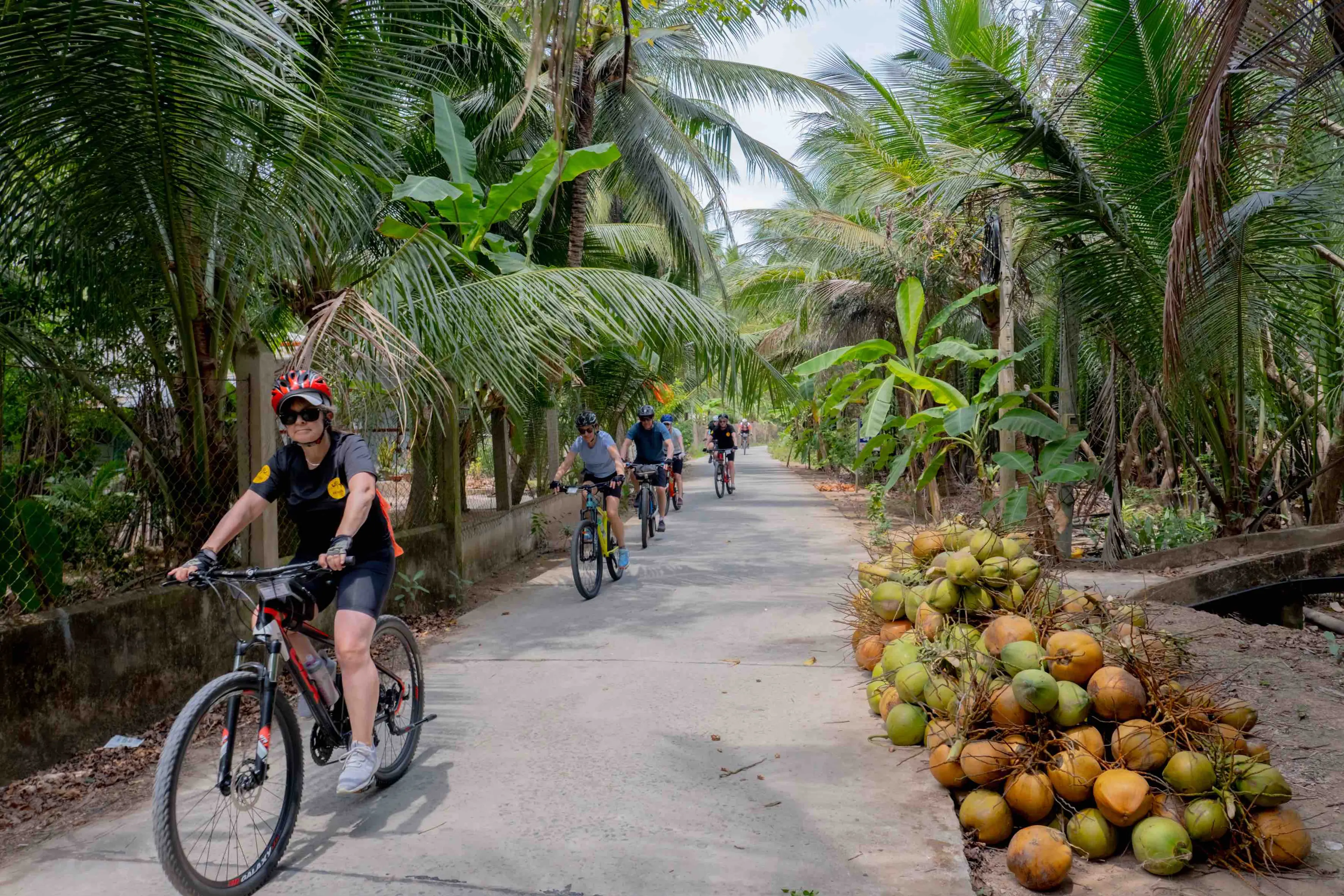 Mr Biker Saigon, Mekong Delta Cycling Tours, Ben Tre province, 