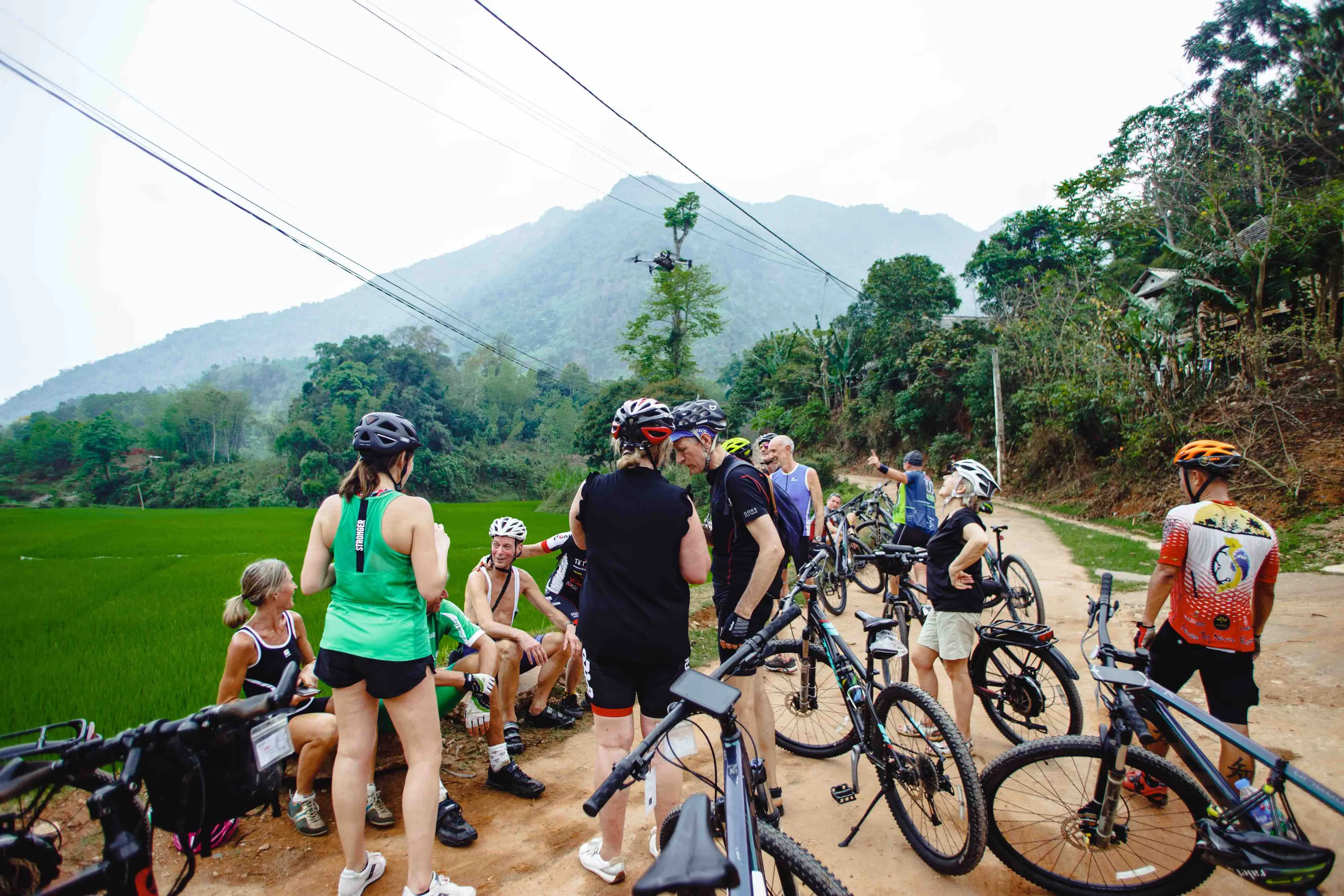 Mr Biker Saigon, Mai CHau to Pu Luong Bike Trips with E-bikes