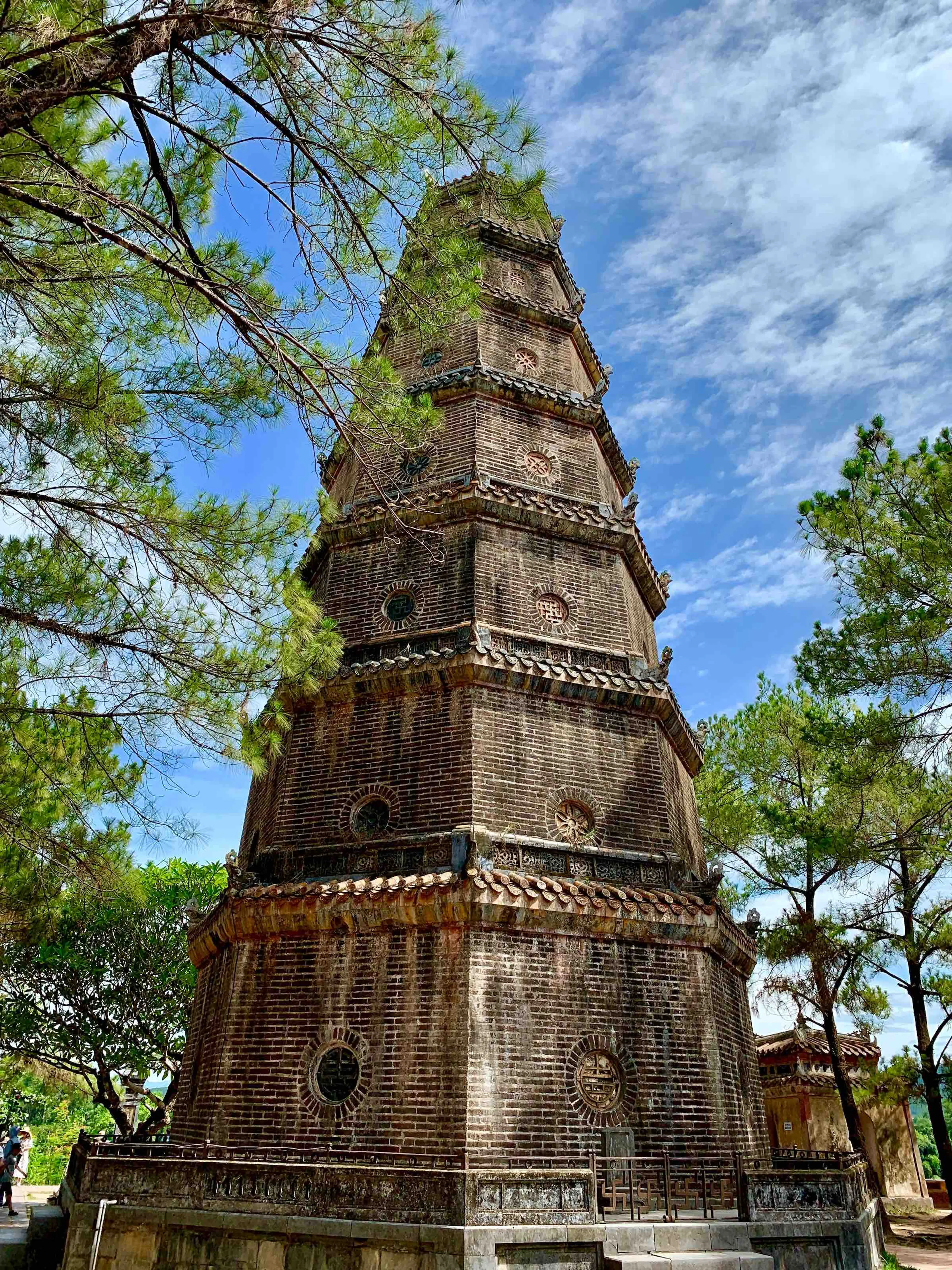 Thien Mu pagoda - where your stop at Hue Citadel on our trip