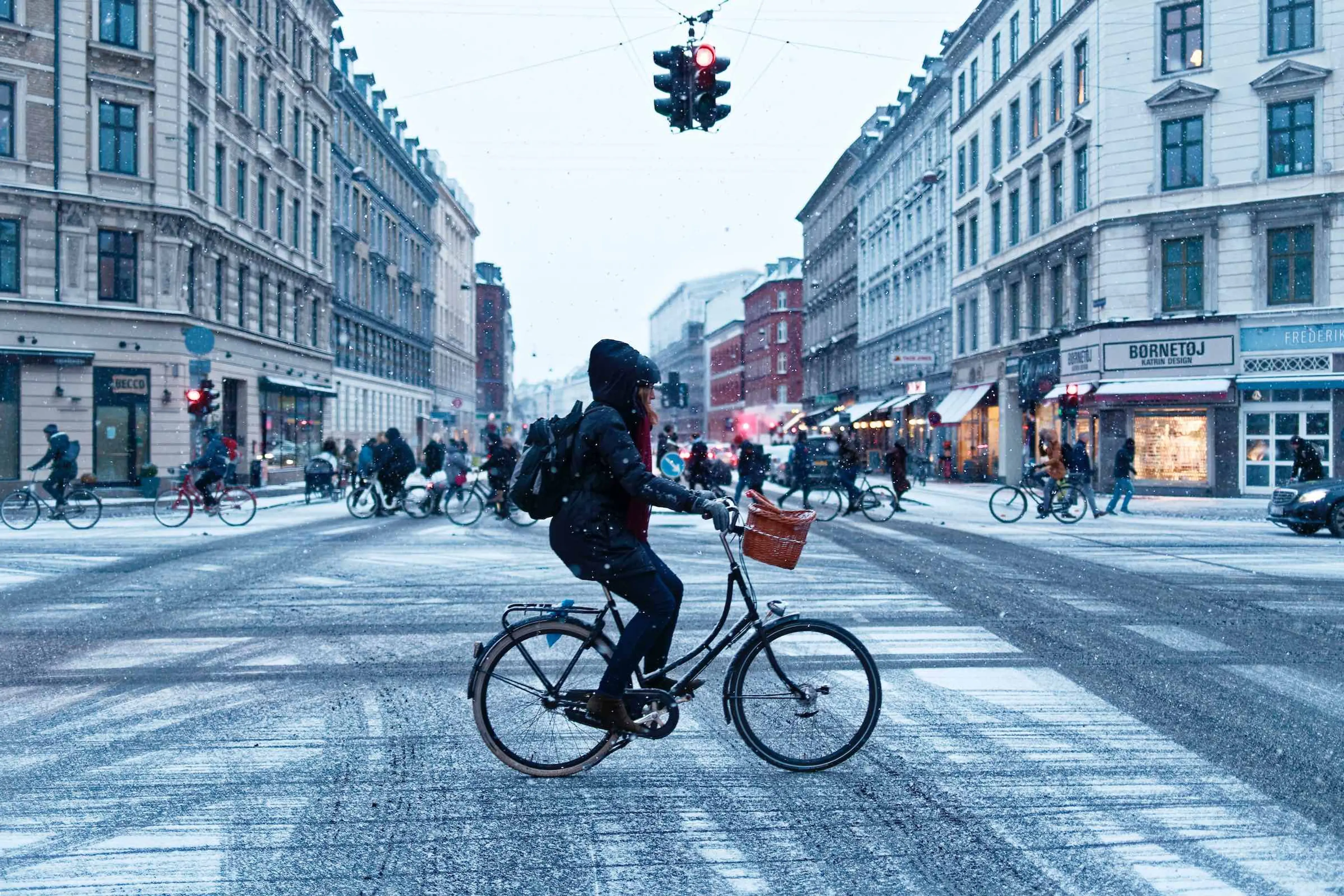 Copenhagen is known to be the World’s most bike-friendly city